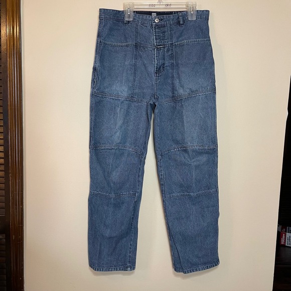 VTG MARITHE FRANCOIS GIRBAUD Men's Denim Jeans Y2K 36 Blue Carpenter Style